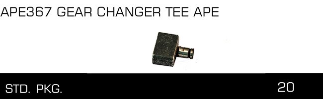 APE367 GEAR CHANGER TEE APE